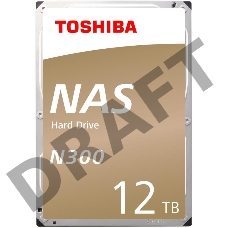 Жесткий диск SATA 12TB 7200RPM 6GB/S 256MB HDWG21CUZSVA TOSHIBA