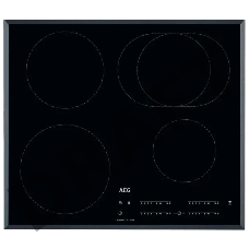 Встраиваемая индукционная панель AEG IKB64410FB индукционная, 60 см, 4 конфорки, сенсорное управление, черный цвет