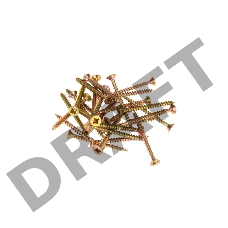 Саморез универсальный 3,5х40, желтый цинк, пакет (800 шт/уп) KRANZ