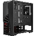Корпус без БП Cooler Master MasterBox K501L, 1xUSB3.0, 1xUSB2.0, 1x120 Fan,  1x120 Red Led Fan, w/o PSU, Black, ATX