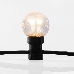 Гирлянда LED Galaxy Bulb String 10м, черный КАУЧУК, 30 ламп*6 LED ЖЕЛТЫЕ, влагостойкая IP65