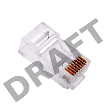 Коннектор Aopen RJ-45 (8P8C) CAT 5Е (100 шт.) (ANM005-1/100) [6938510882004]