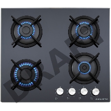 Газовая варочная поверхность Maunfeld EGHG.64.1CB/G черный