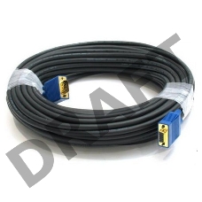 Кабель VGA DB15 (m)/DB15 (m) 20м феррит.кольца
