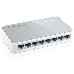 Коммутатор TP-Link SOHO   TL-SF1008D Коммутатор 8-port 10/100M mini Desktop Switch, 8 10/100M RJ45 ports, Plastic case