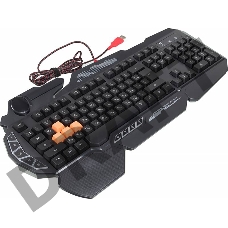 Клавиатура A4Tech Bloody B314 черный USB Multimedia Gamer LED (подставка для запястий)
