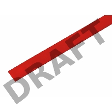 Термоусаживаемая трубка REXANT 13,0/6,5 мм, красная, упаковка 50 шт. по 1 м