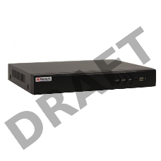 Видеорегистратор 4-х канальный гибридный HD-TVI c технологией AoC (аудио по коаксиальному кабелю) для аналоговых HD-TVI AHD и CVI камер + 1 IP-канал (до 6 с замещением аналоговых в Enhanced IP mode)*Видеовход: 4 канала BNC; Аудиовход: 4 канала (до 4-х кан