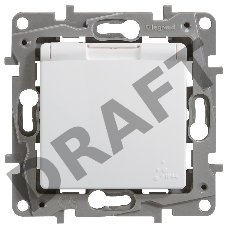 Розетка ETIKA 2К+З, IP44, бел. ETIKA Розетка 2К+З, IP44, бел.