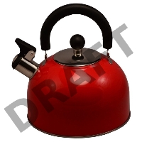 Чайник Катунь КТ-105K, 2,5л. КРАСНЫЙ со свистком