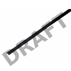 Трубка  REXANT 20-5006 5.0 / 2.5 мм 1м термоусадка черная  (уп. 50 м)