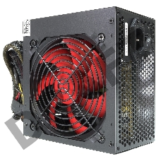 Блок питания CROWN CM-PS500W PLUS (ATX 500W, EMI/CE, 20+4in 450mm, 120mm red FAN, SATA*4, IDE*4, FDD*1, 4+4pin, 6+2pin PCI-E*1, кабель питания 1.2м, слюда)