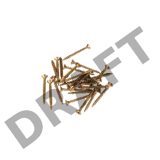 Саморез универсальный 4х40, желтый цинк, пакет (800 шт/уп) KRANZ