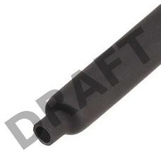 Трубка термоусадочная ТУТнг-40/20 черн. (уп.50м) КВТ 60096