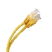 Патчкорд литой Aopen/Qust UTP кат.5е 0,5м желтый 