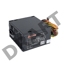 Блок питания Exegate EX221641RUS-S 500PPX RTL, ATX, SC, black, APFC, 14cm, 24p+(4+4)p PCI-E,4*IDE,5*SATA, FDD + кабель 220V с защитой от выдергивания