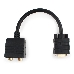 Разветвитель VGA Cablexpert CC-VGAX2-20CM, HD15M/2x15F, 1 компьютер - 2 монитора