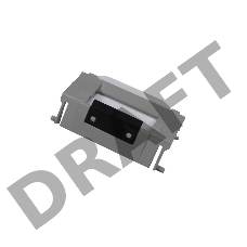 Основание ролика подачи (без резинки) Samsung SL-M4020 (JC90-01279B) (o)