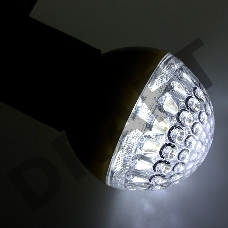 Лампа шар e27 9 LED  Ø50мм белая