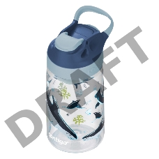 Бутылка Contigo Gizmo Sip 0.42л прозрачный/синий (2136792)