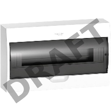 Бокс ОП EASY9 навесн. с прозр. дверью 1ряд 18мод. SchE EZ9E118S2SRU