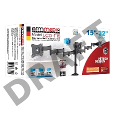 Кронштейн для мониторов Arm Media LCD-T15 черный 15