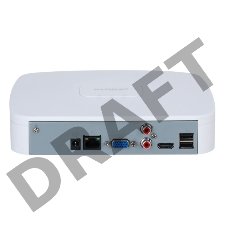 Видеорегистратор DAHUA DHI-NVR2104-S3, 4 Channel Smart 1U 1HDD Network Video Recorder