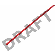 Термоусадочная трубка 2,5/1,25 мм, красная, упаковка 50 шт. по 1 м | 20-2504 | REXANT