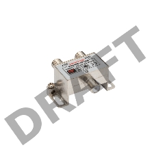 Делитель антенный F-типа на 2 TV + F-разъемы 5-1000МГц блист. Rexant 06-0045-B