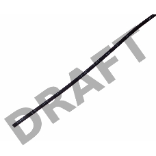 Термоусаживаемая трубка REXANT 1,5/0,75 мм, черная, упаковка 50 шт. по 1 м