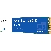 Накопитель WD SSD Blue SA510, 500GB, M.2(22x80mm), SATA3, R/W 560/530MB/s, IOPs 95 000/84 000, TBW 200, DWPD 0.2 (12 мес.)