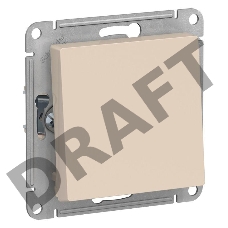 Механизм переключателя 1-кл. ATLAS DESIGN (сх.6) 10АХ беж. SchE ATN000261