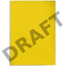 Обложка для переплёта Fellowes FS-5370501 A4 желтый 270г/кв.м (100шт)