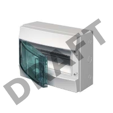 Бокс настенный 12М прозр. дверь Mistral65 (с клемм) ABB 1SLM006501A1202