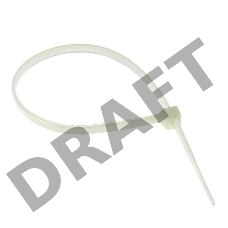 Хомут кабельный 3.6х150 нейл. бел. (уп.100шт) EKF plc-c-3.6x150