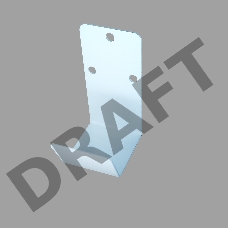 Держатель кабеля белый SMCH02W