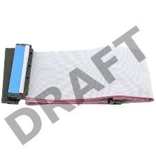 Шлейф IDE UDMA66/100/133 Cablexpert CC-EIDE/66, 2 устр., 80 жил, 48см, пакет