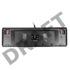 Клавиатура A4 B975 механическая черный USB Gamer LED (подставка для запястий)