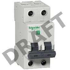 Выключатель автоматический модульный 2п C 6А 4.5кА EASY9 SchE EZ9F34206