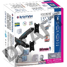 Кронштейн для мониторов ЖК Kromax OFFICE-9 черный 15