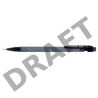 Карандаш механический Zebra MP 0.5мм серый