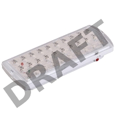Светильник аварийный Iek LDPA0-2101-30-K01 ДПА 2101, аккумулятор, 4ч, 30LED, IP20, IEK
