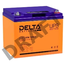 Батарея Delta DTM 1240 L (12V, 40Ah) с увеличенным сроком службы (10 лет)