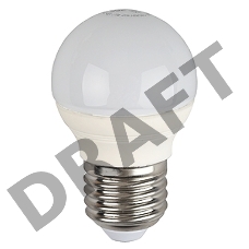 Лампа светодиодная ЭРА P45-7w-827-E27-Clear  7Вт Е27 600лм