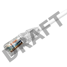 Патч-корд CAT6 UTP LSZH 3.0м белый NPC CAT 6, UTP, LSZH, WT, 3.0m
