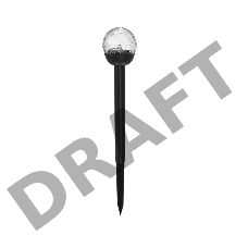 Садовый светильник на солнечной батарее (SLR-GP-60)  LAMPER