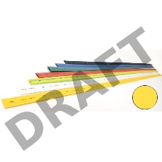 Термоусадочная трубка ТТУ 3/1,5 желтая 1 м IEK