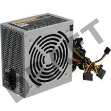 Блок питания Aerocool 650W Retail ECO-650W ATX v2.3 Haswell, fan 12cm, 400mm cable, power cord, 20+4P, 12V 4+4P, 1x PCI-E 6+2P, 5x SATA, 3x PATA, 1x F