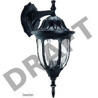 Светильник 4502 (НБУ 60Вт) 60Вт E27 IP43 улично-садовый черн. Camelion 10529