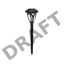 Садовый светильник на солнечной батарее (SLR-PRS-40)  LAMPER